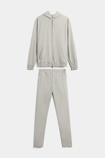 Cloud Grey Hooded Tech Suit
