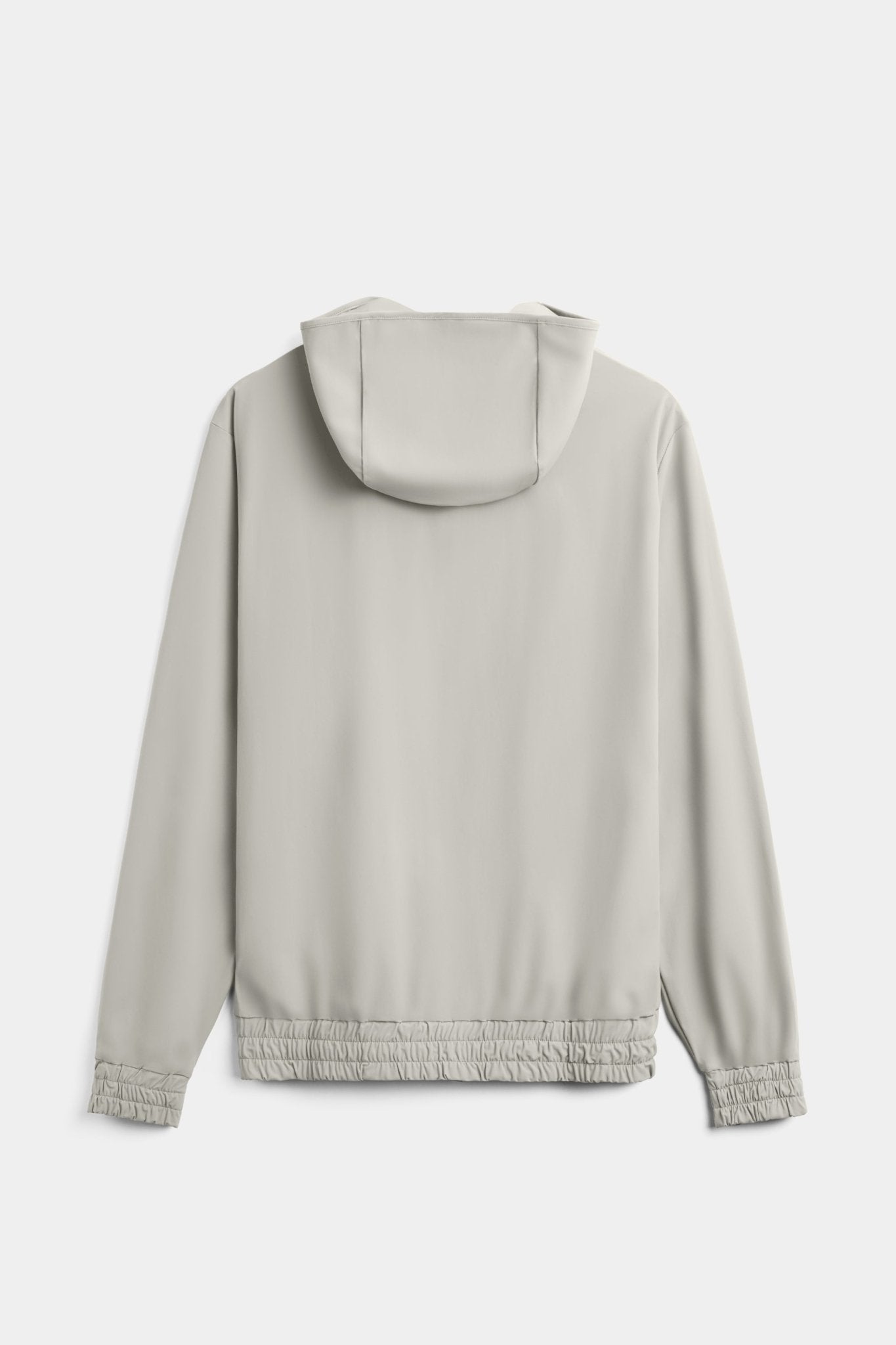 Cloud Grey Hooded Tech Vest - DIMANO