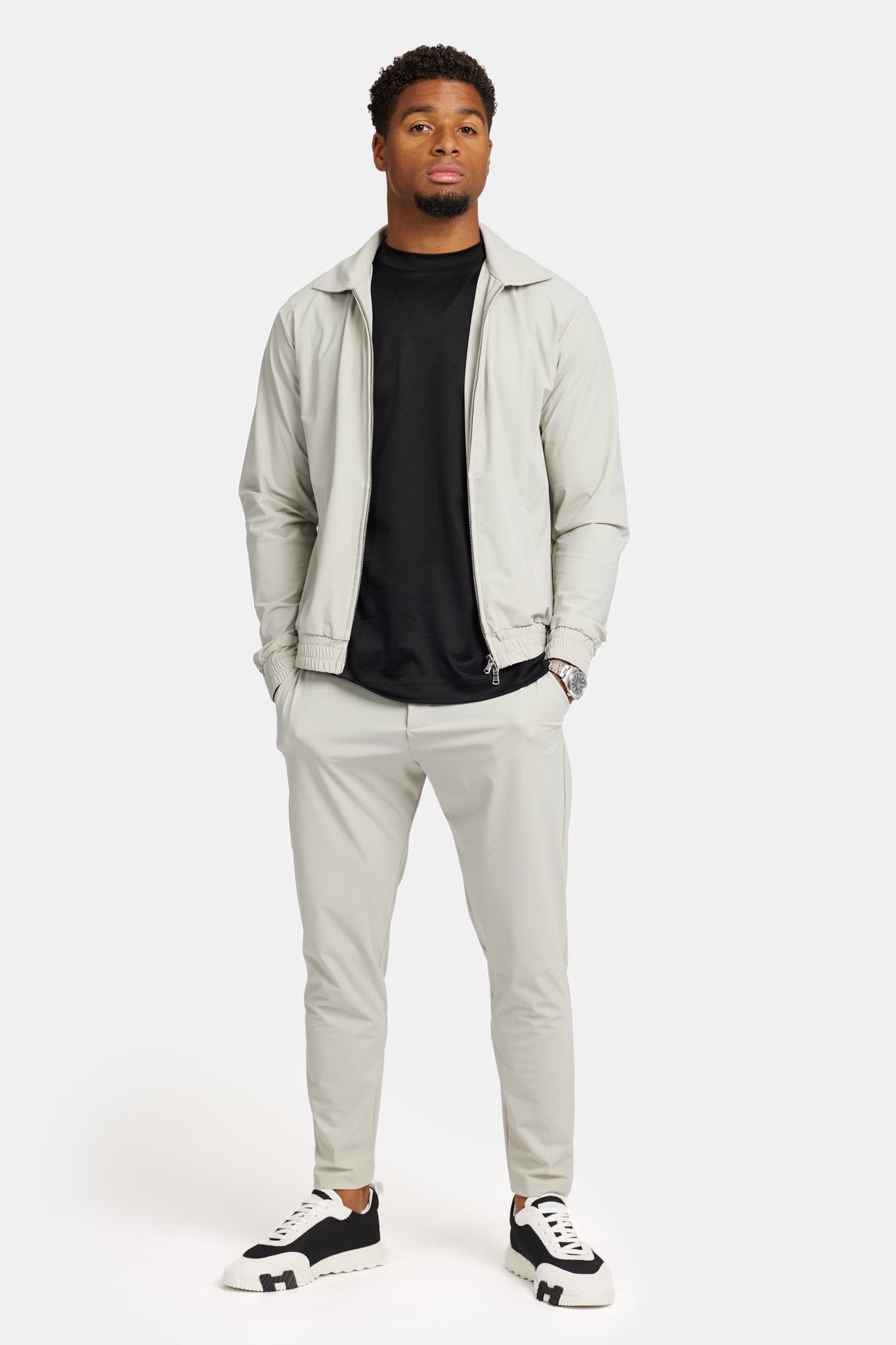 Cloud Grey Tech Suit - DIMANO