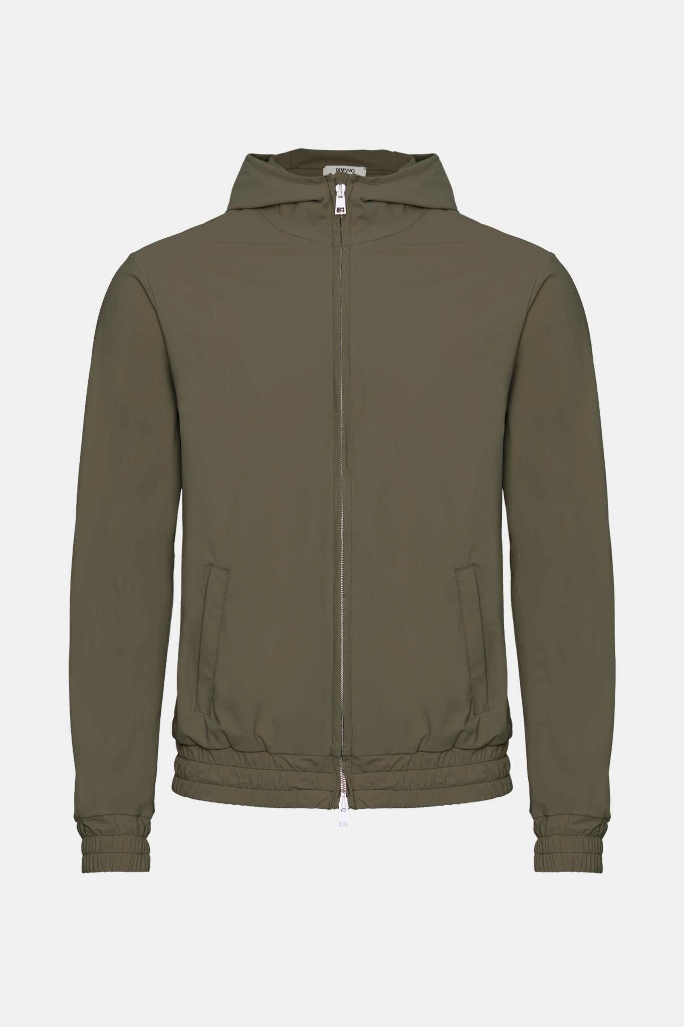 Dark Green Hooded Tech Vest - DIMANO