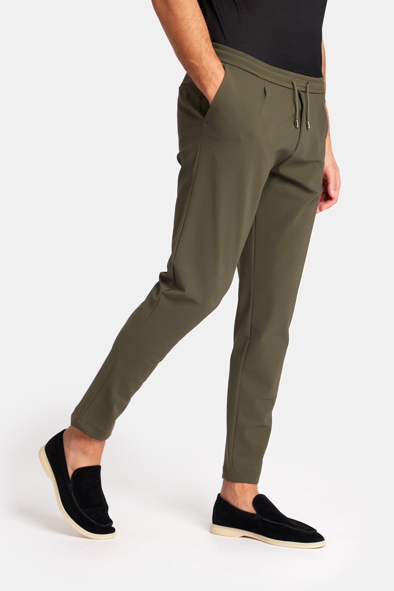 Dark Green Smart Pants - DIMANO