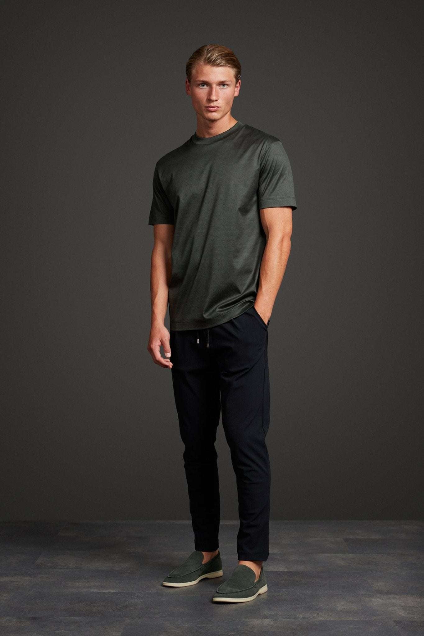Dark Green T-shirt - DIMANO
