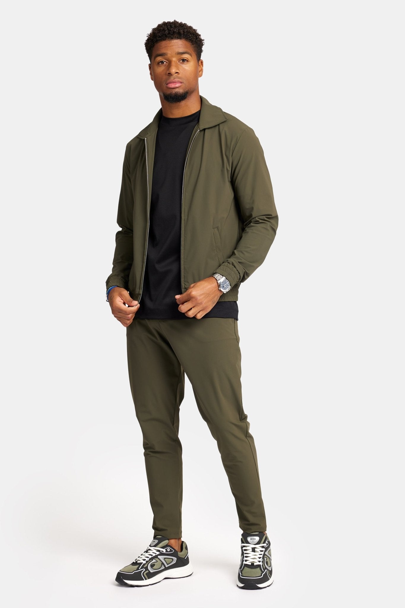 Dark Green Tech Suit - DIMANO