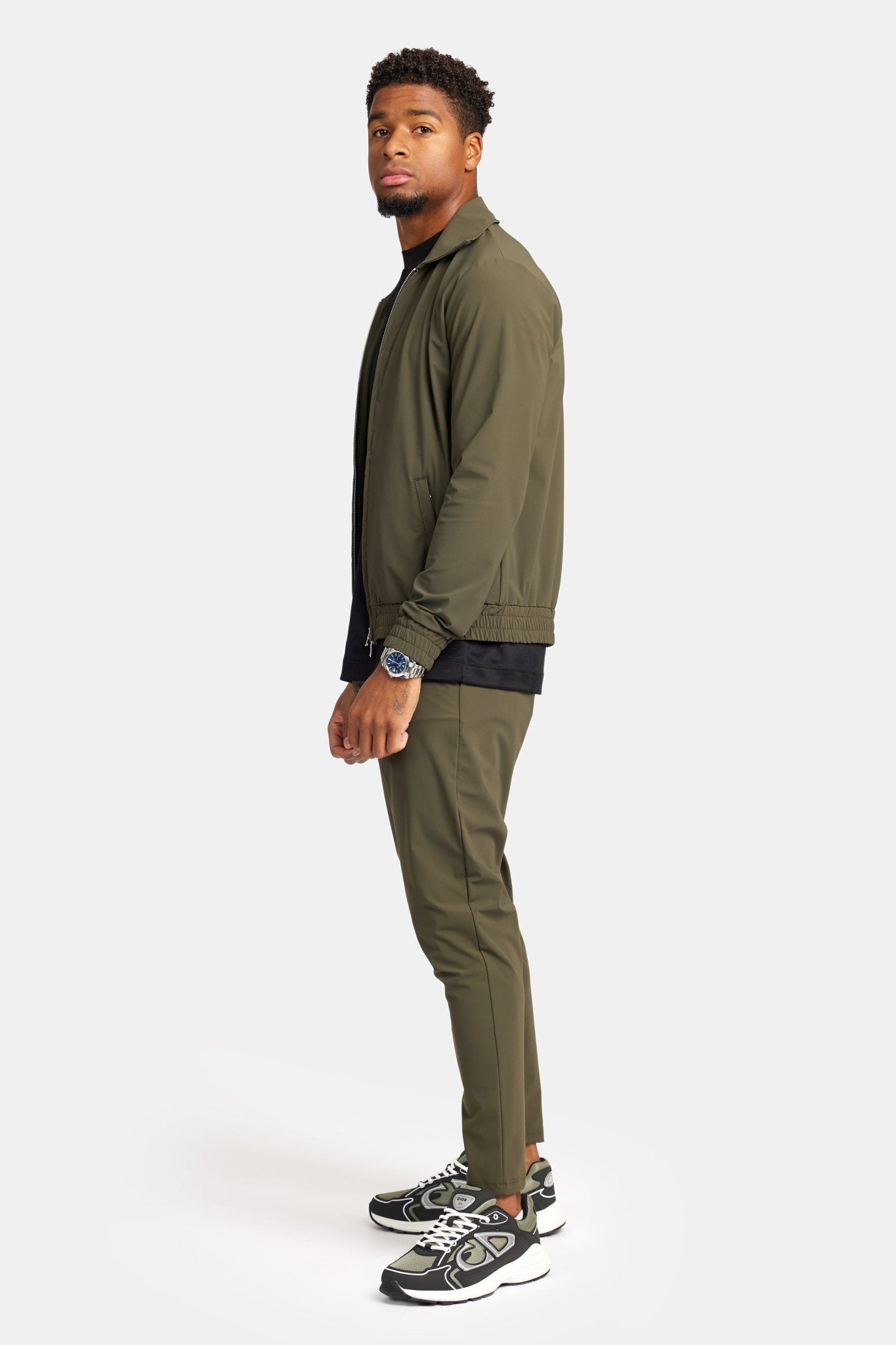 Dark Green Tech Suit - DIMANO