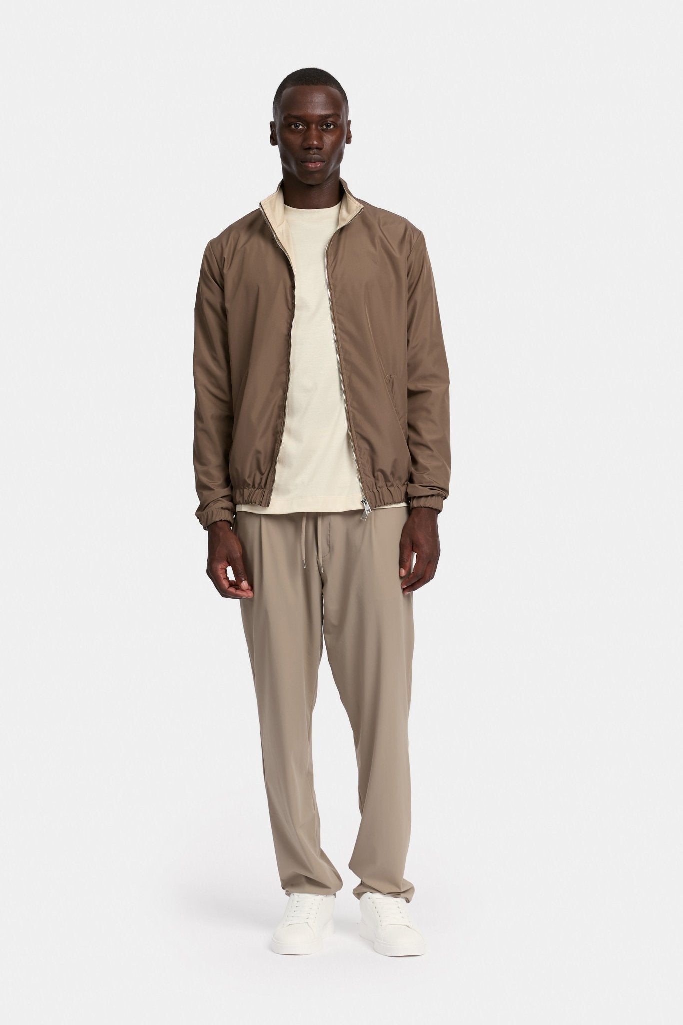 Desert Taupe Blend Jacket - DIMANO