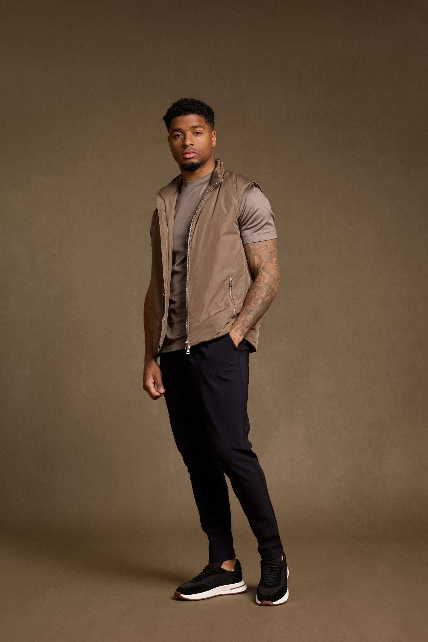 Desert Taupe Bodywarmer - DIMANO