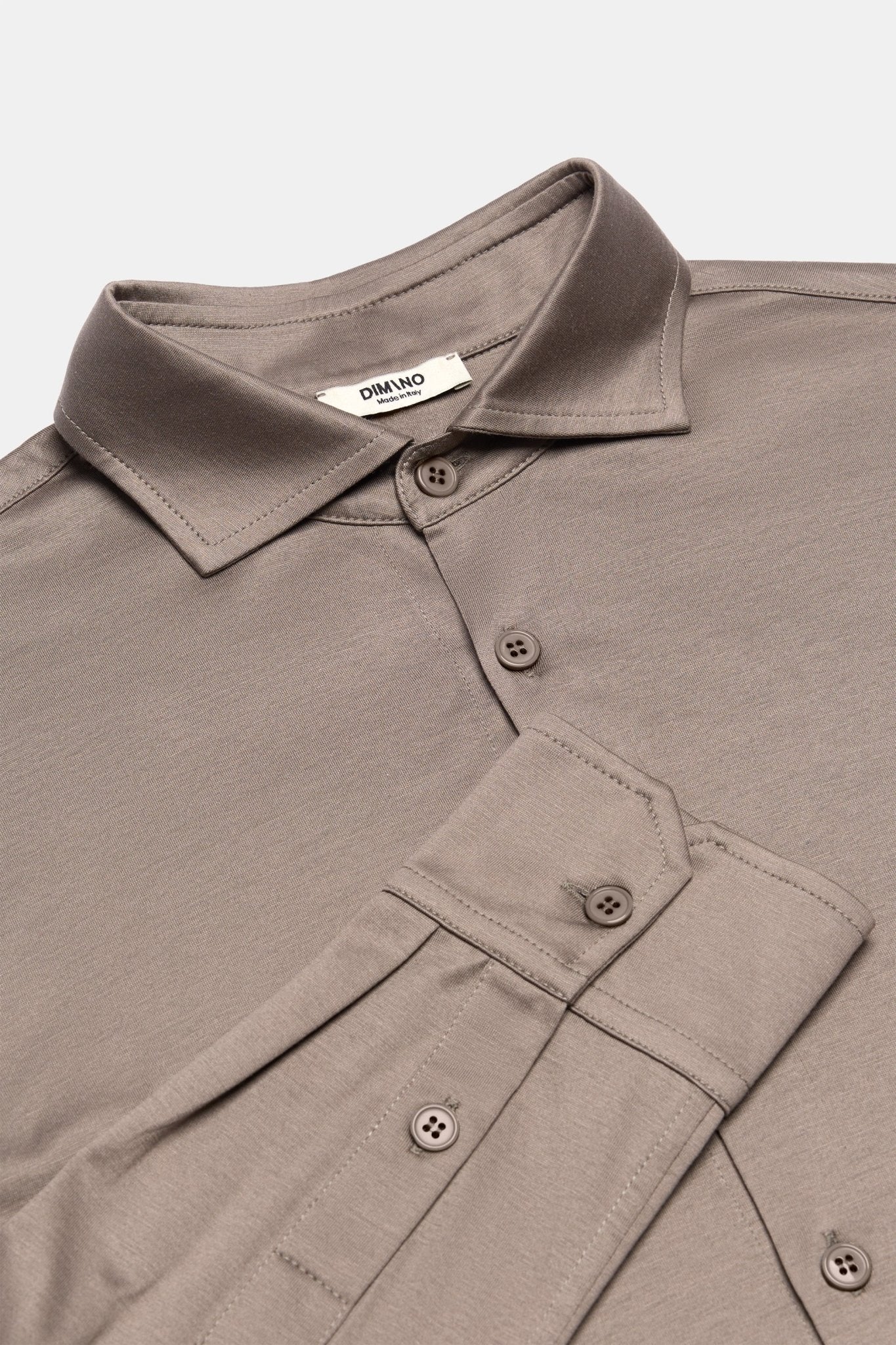 Desert Taupe Formal Shirt - DIMANO