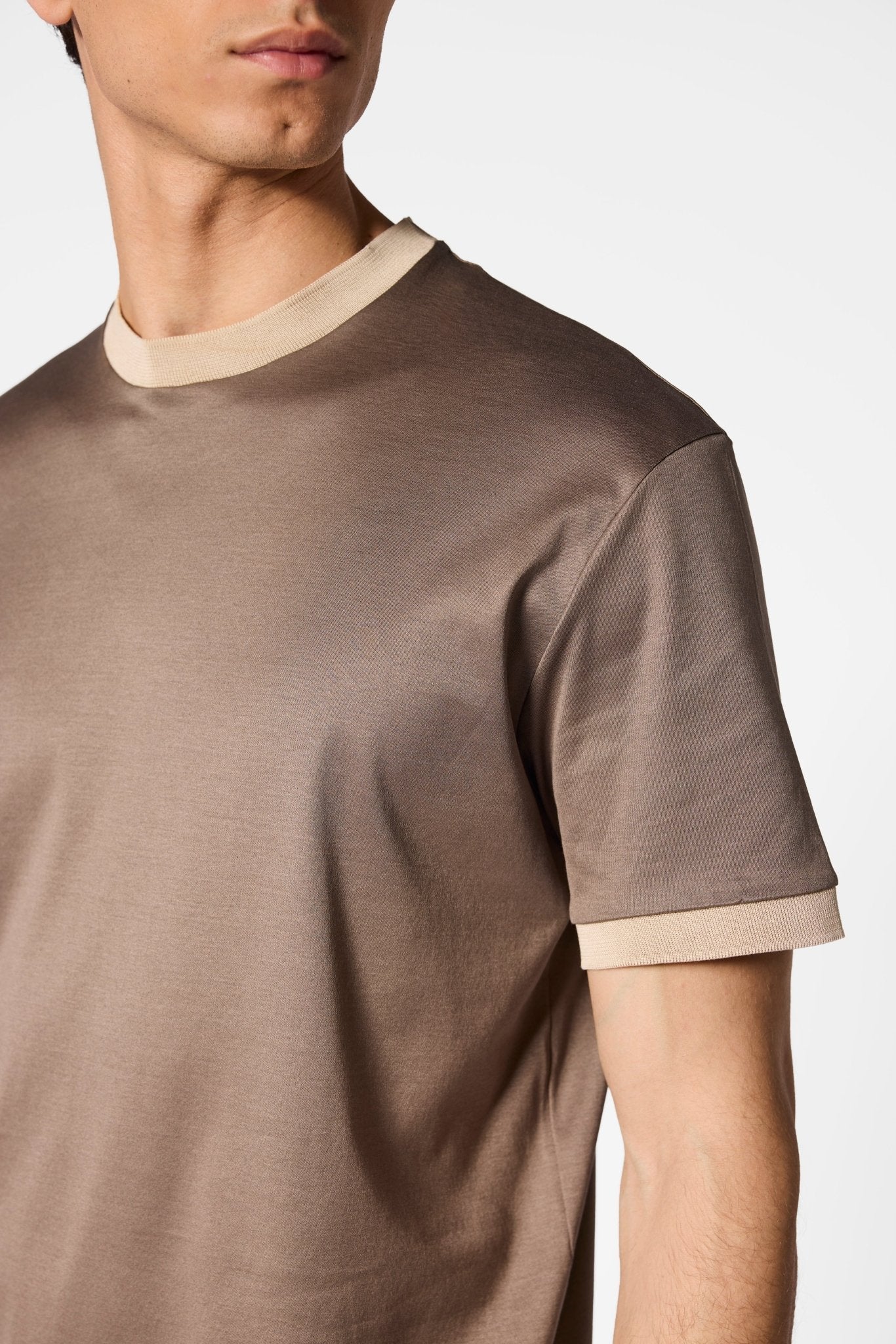 Desert Taupe Milano T-shirt - DIMANO