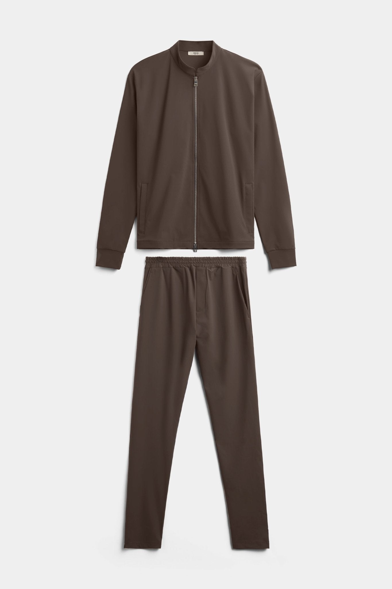 Earth Taupe Dynamic Tech Suit - DIMANO
