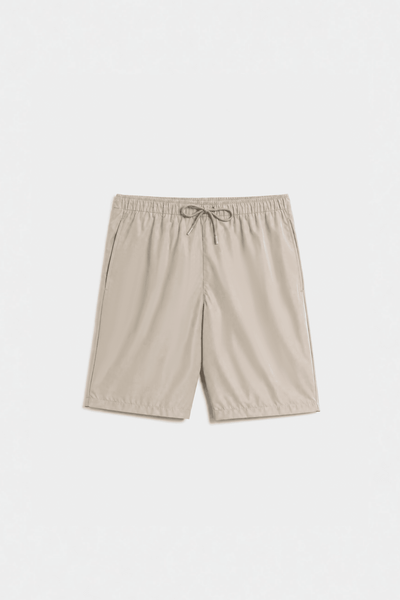 Light Beige Swim Shorts
