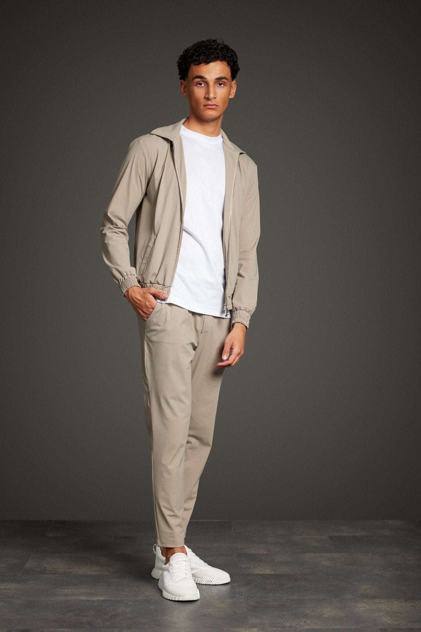 Light Beige Tech Suit - DIMANO