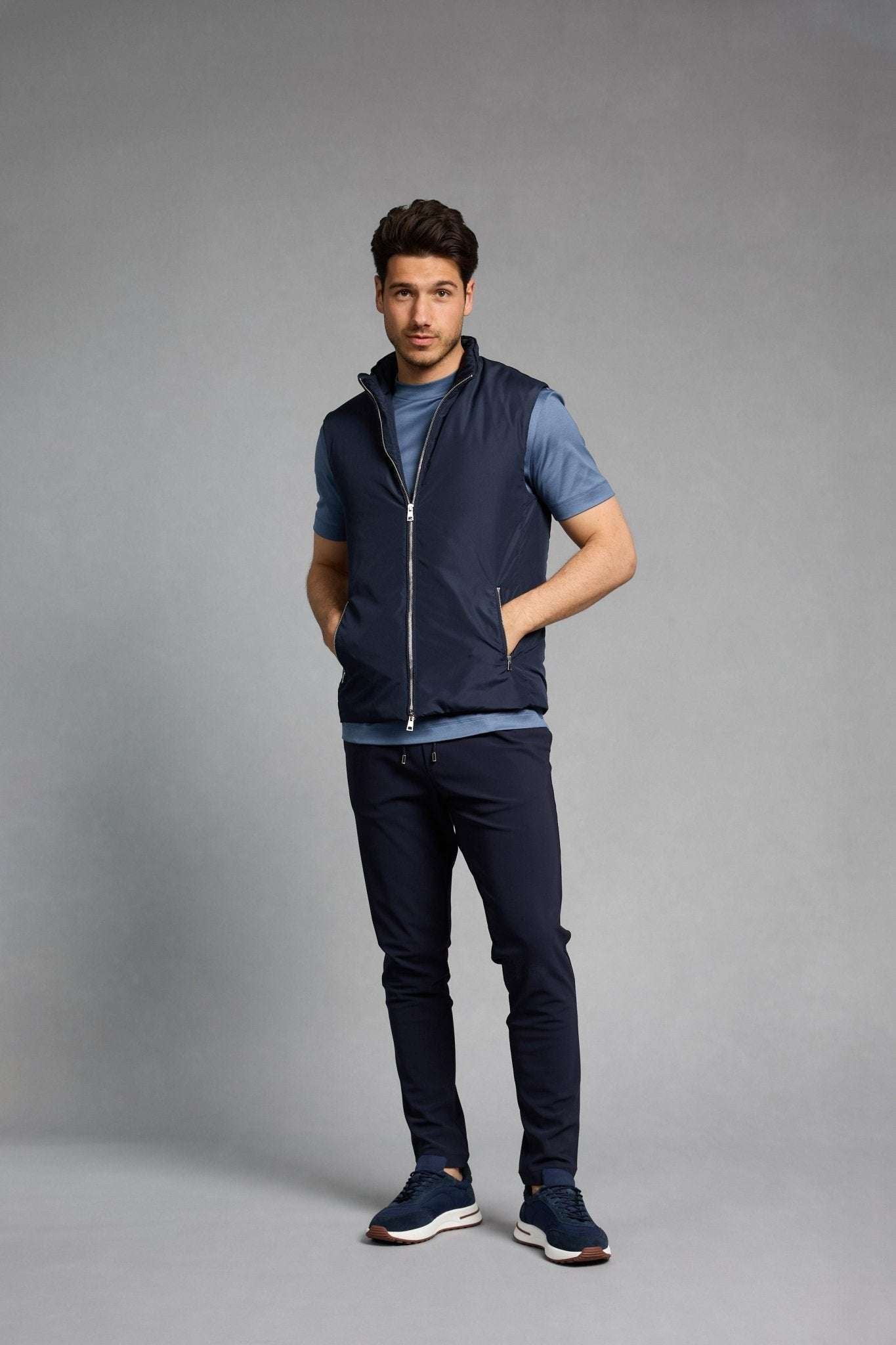 Midnight Blue Bodywarmer - DIMANO
