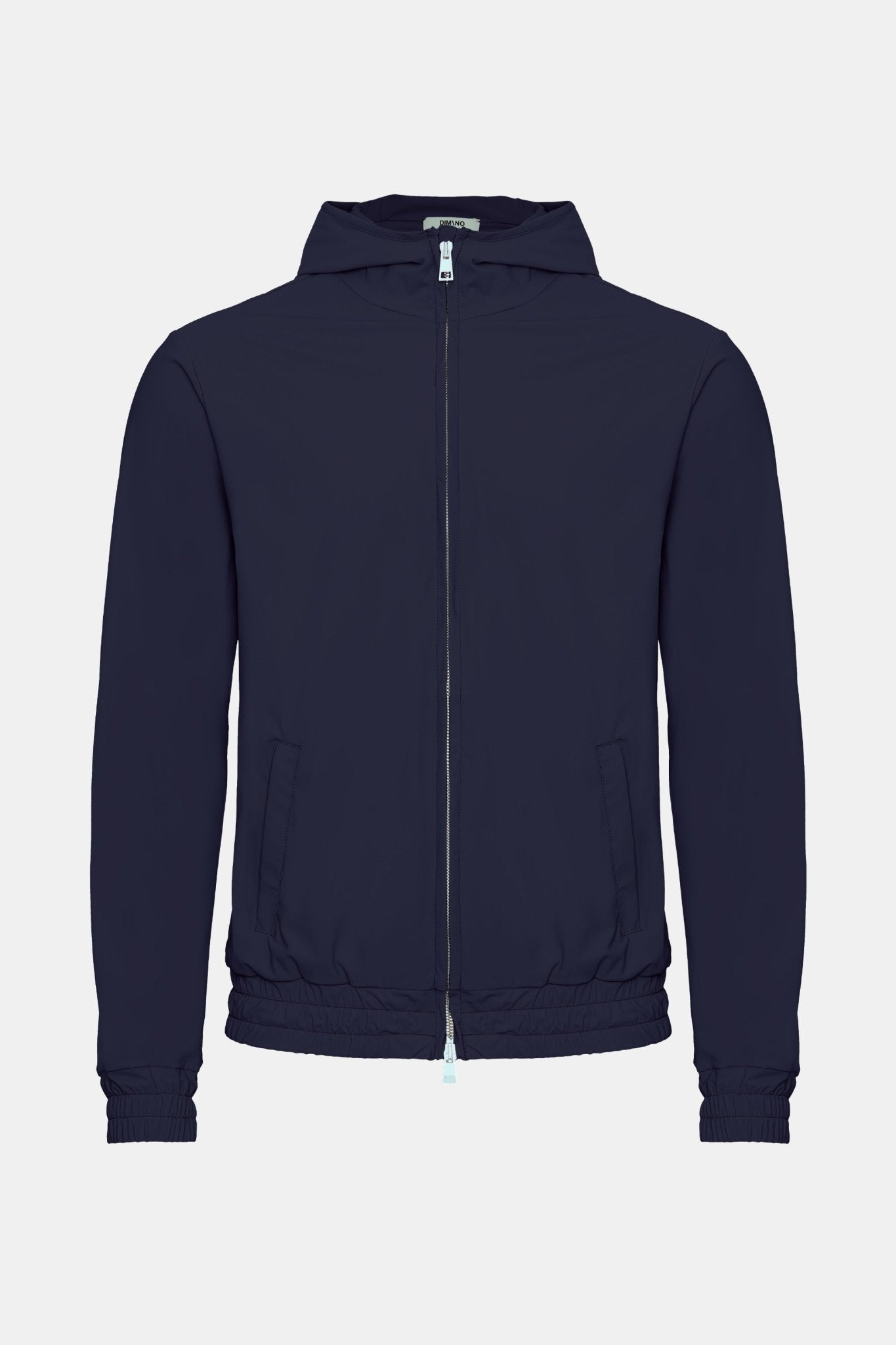 Midnight Blue Hooded Tech Vest - DIMANO