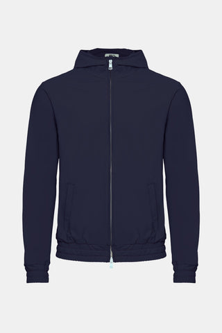 Midnight Blue Hooded Tech Vest