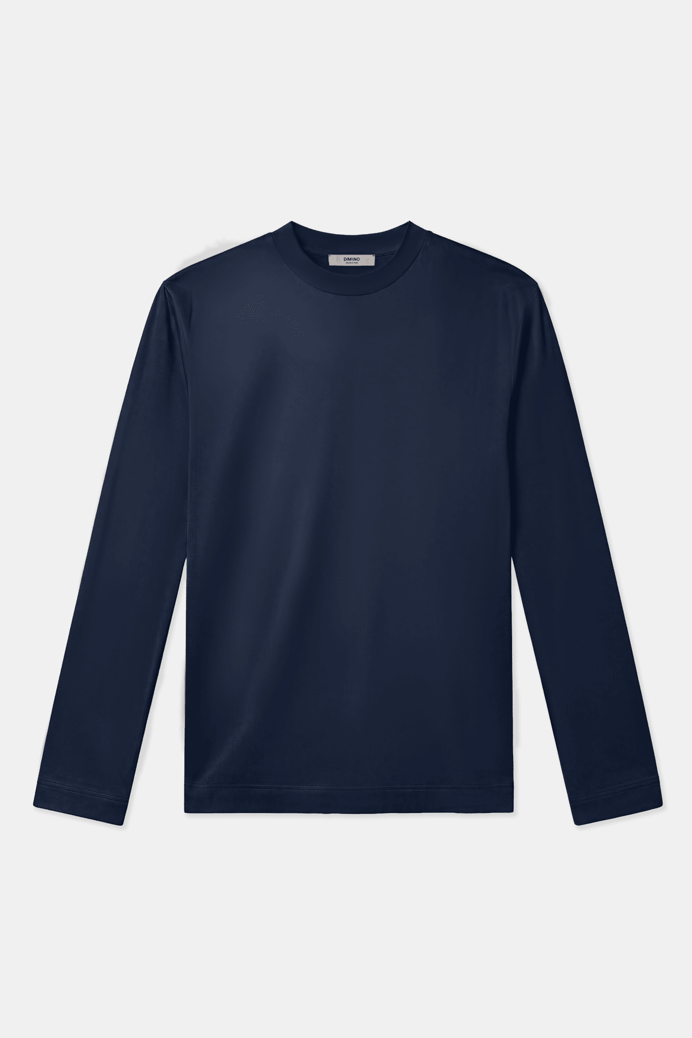 Mitternachtsblaues Langarm-T-Shirt