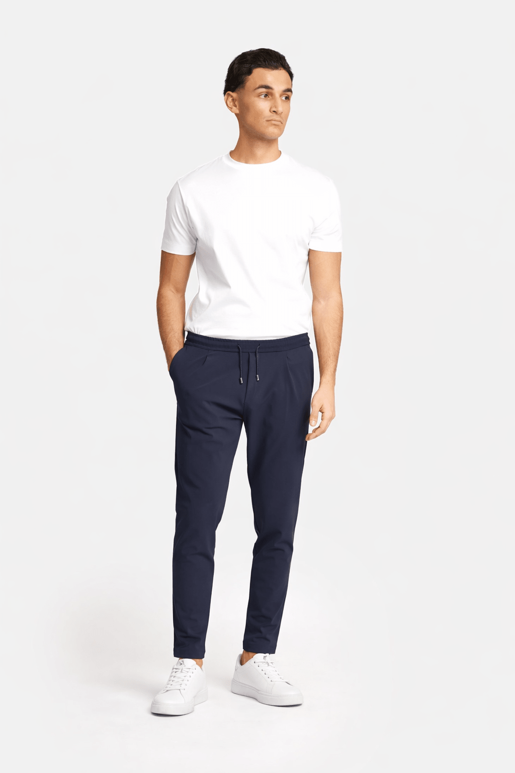 Midnight Blue Smart Pants - DIMANO