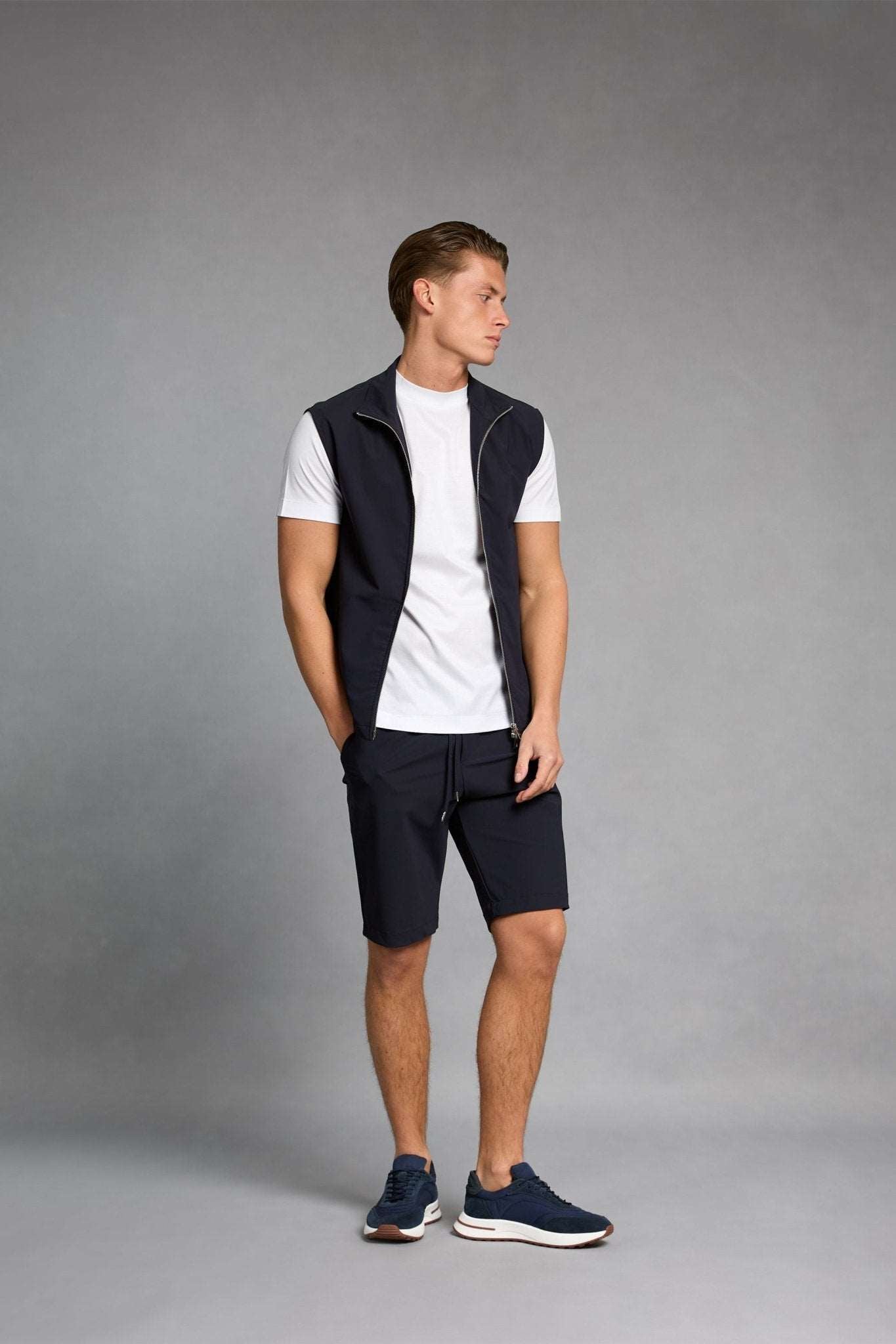 Midnight Blue Tech Shorts - DIMANO