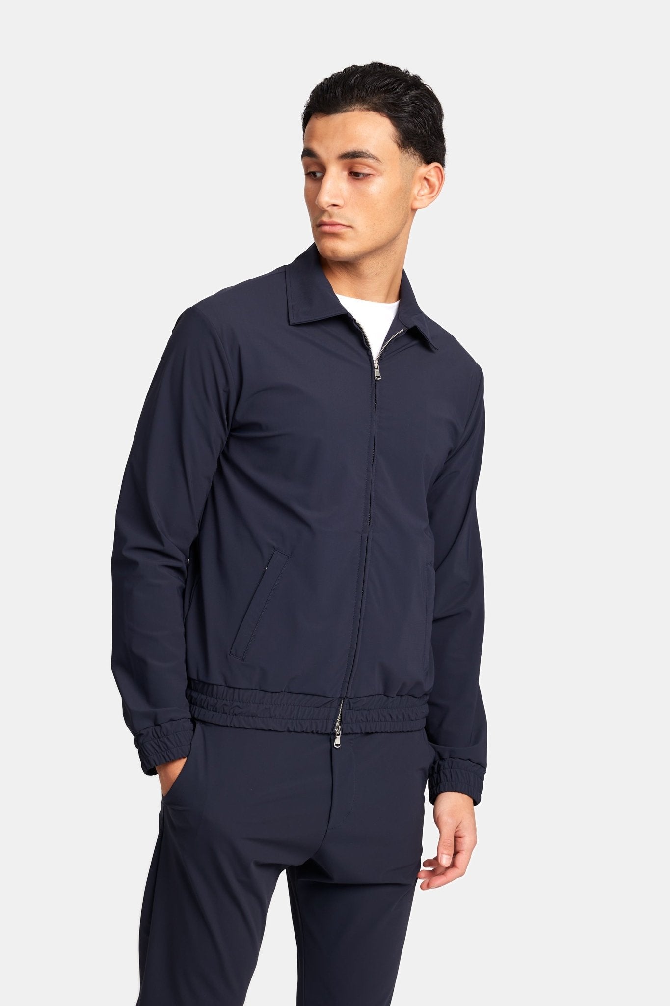 Midnight Blue Tech Suit - DIMANO