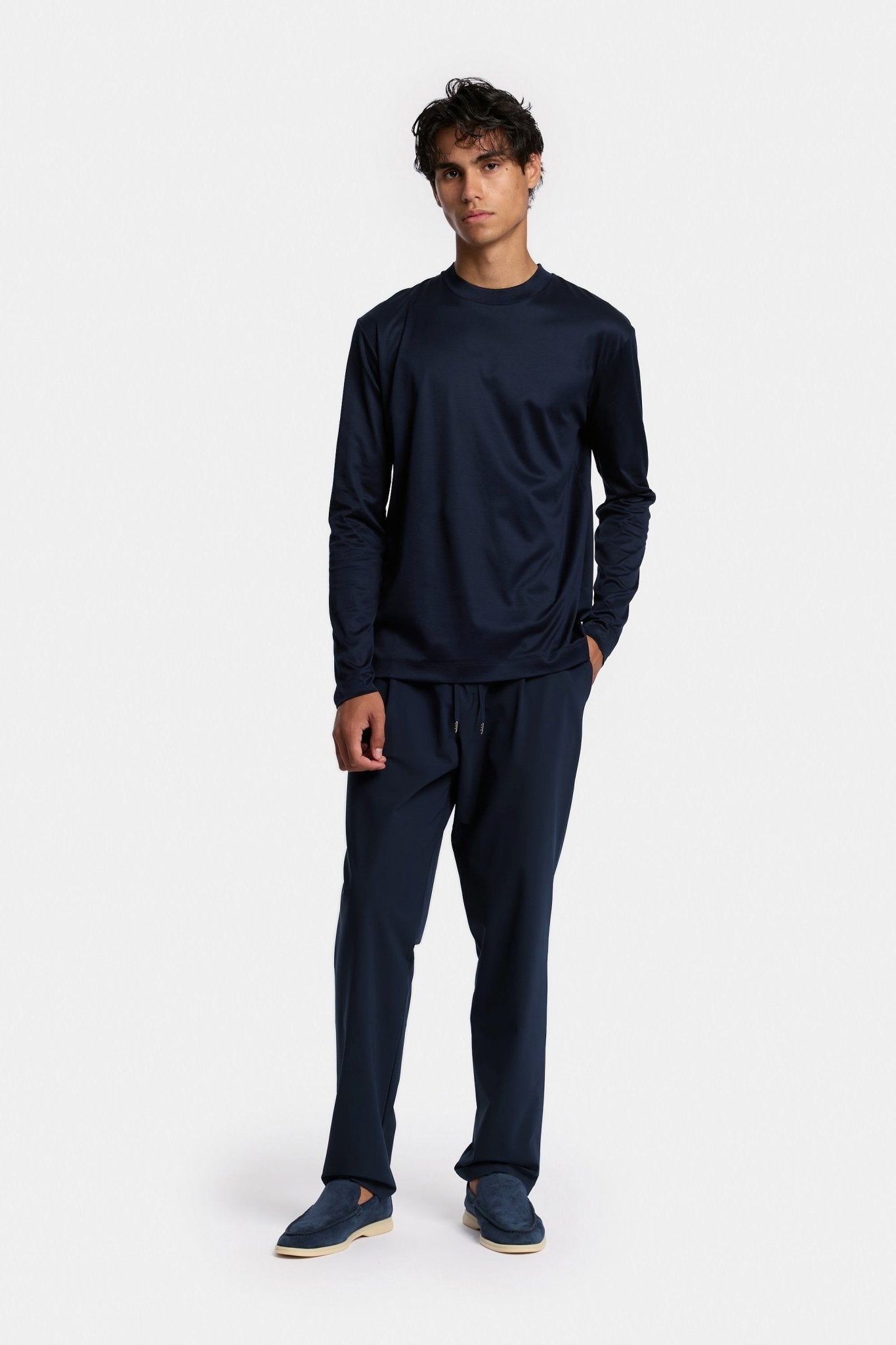 Midnight Blue Urban Tech Pants - DIMANO