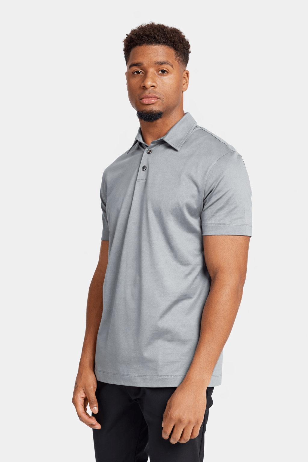 Mist Grey Polo Shirt - DIMANO