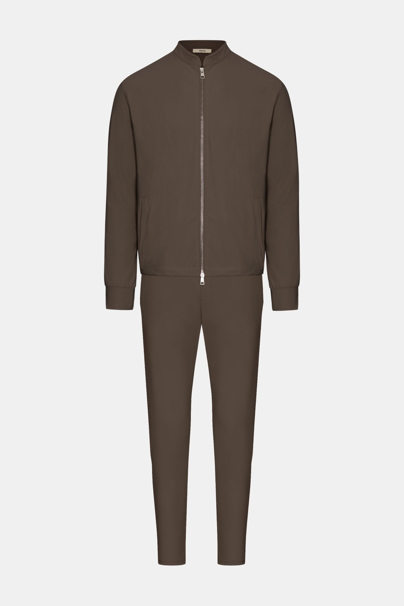 Mocha Brown Dynamic Tech Suit - DIMANO