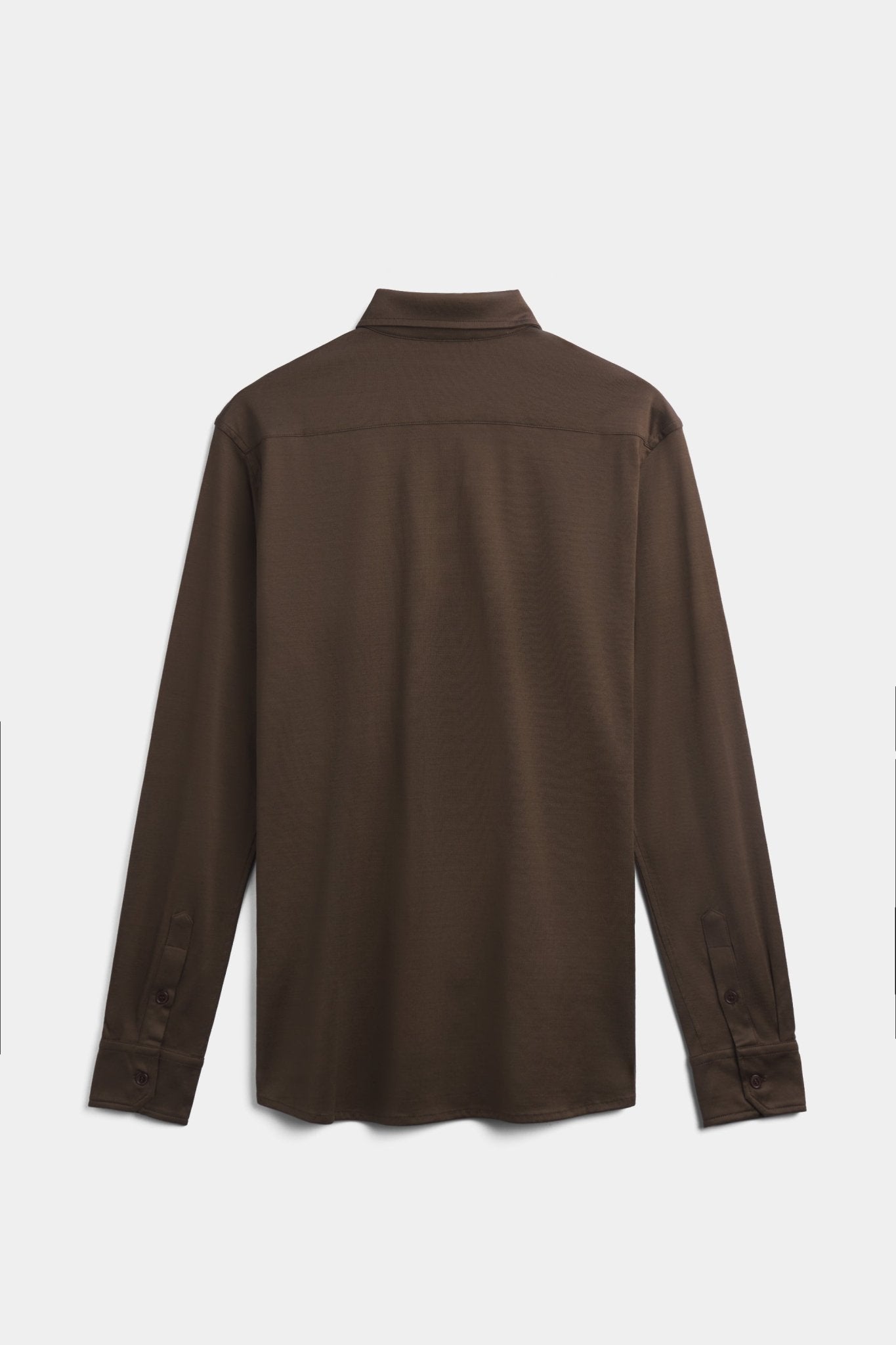 Mocha Brown Formal Shirt - DIMANO