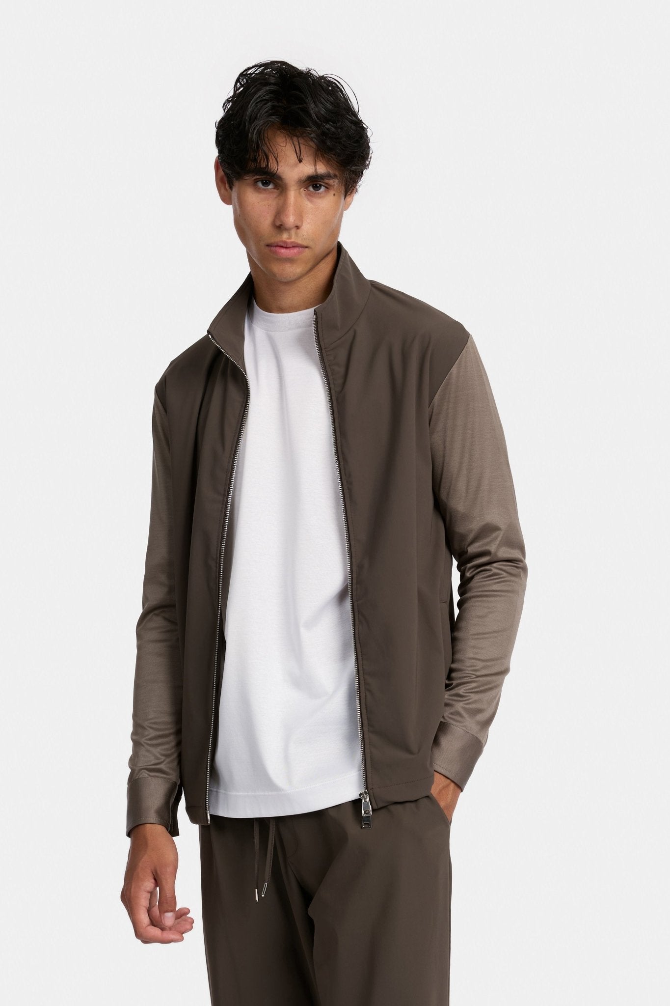 Mocha Brown Fuse Tech Vest - DIMANO