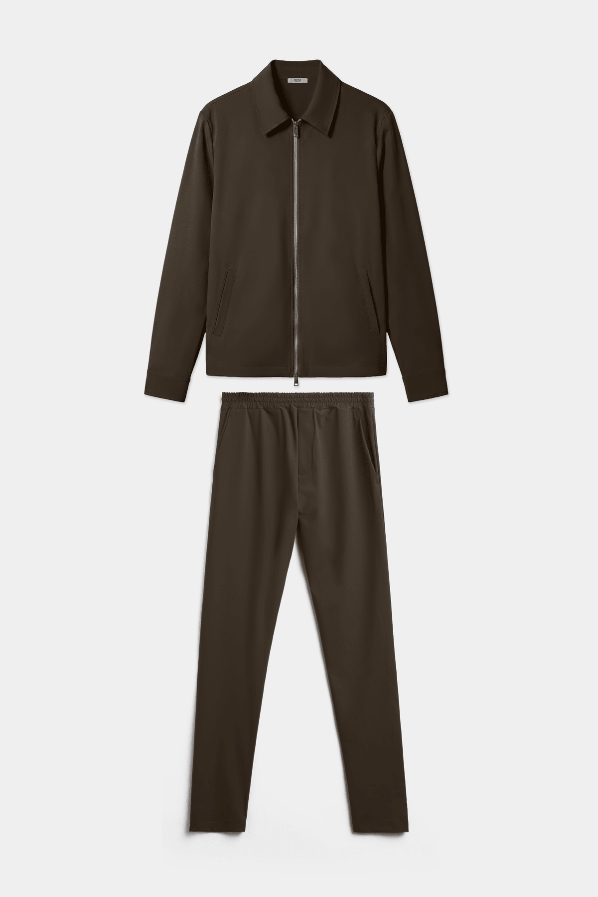 Mocha Brown Signature Tech Suit - DIMANO
