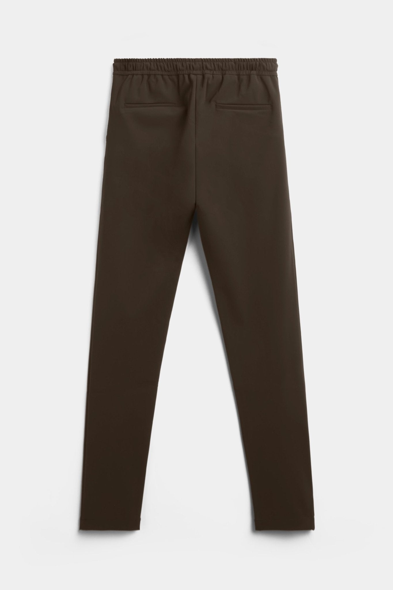 Mocha Brown Smart Pants - DIMANO