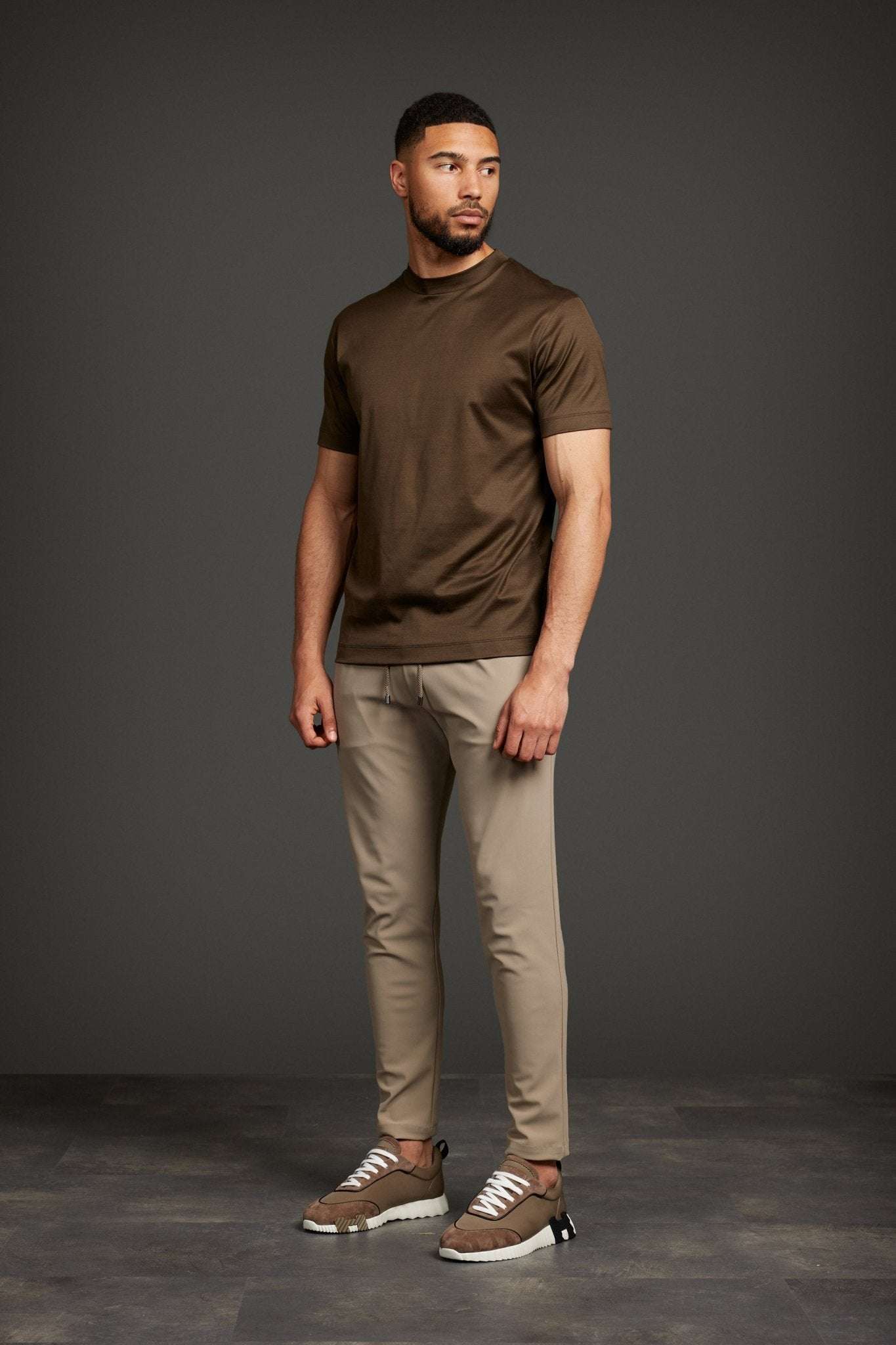 Mocha Brown T-shirt - DIMANO