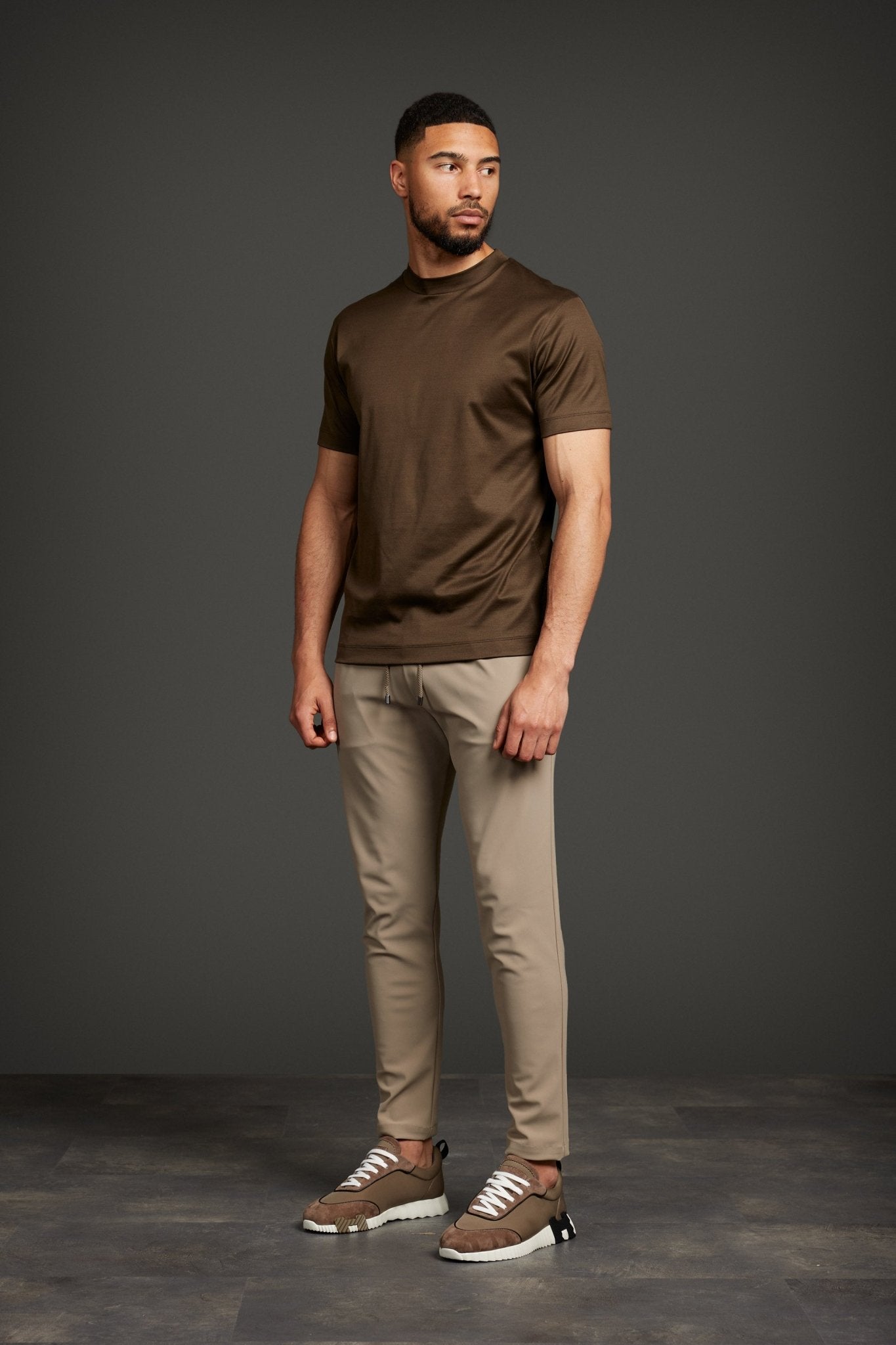 Mocha Brown T-shirt - DIMANO