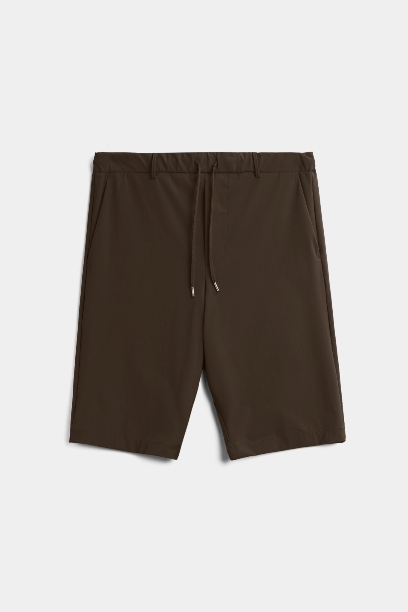 Mocha Brown Tech Shorts