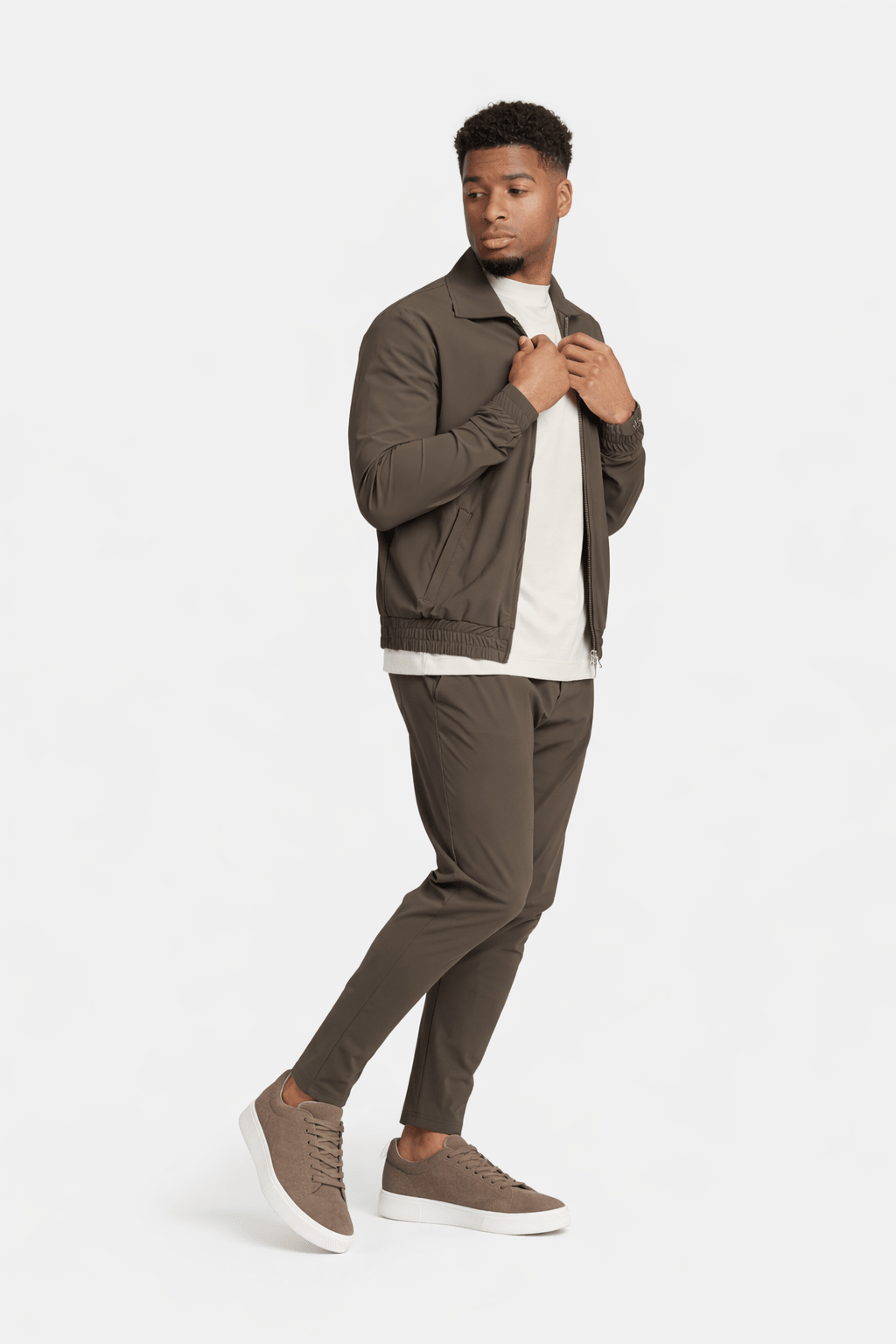 Mocha Brown Tech Vest - DIMANO