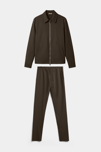 Mocha Brown Signature Tech Suit