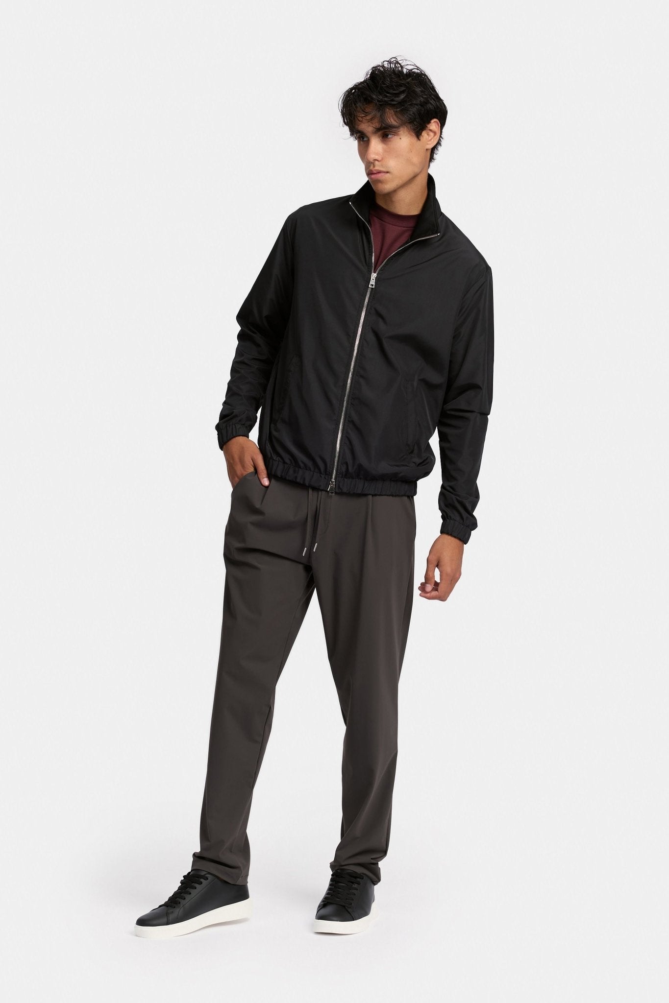 Onyx Black Blend Jacket - DIMANO