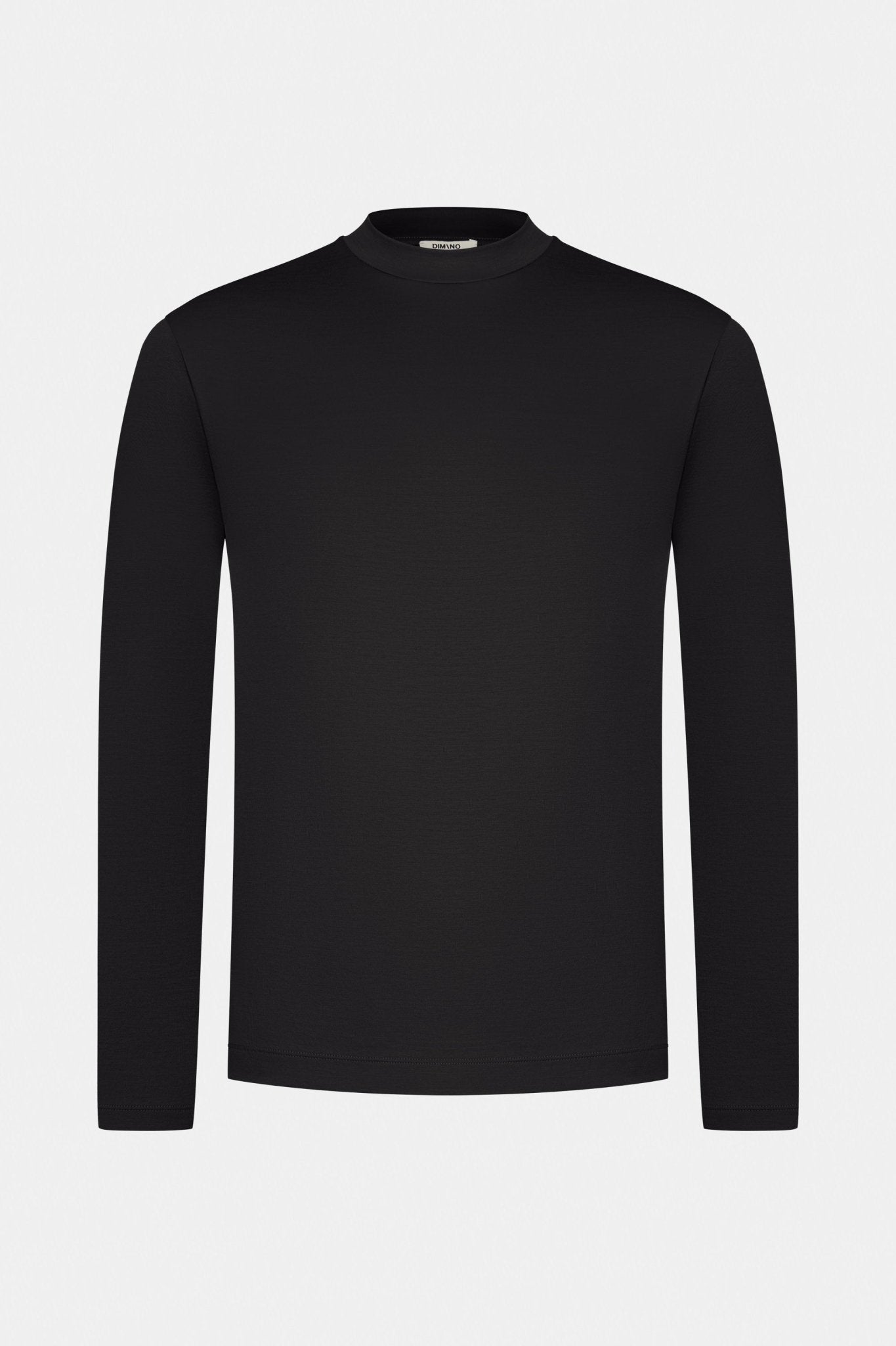 Onyx Black Longsleeve T-shirt - DIMANO
