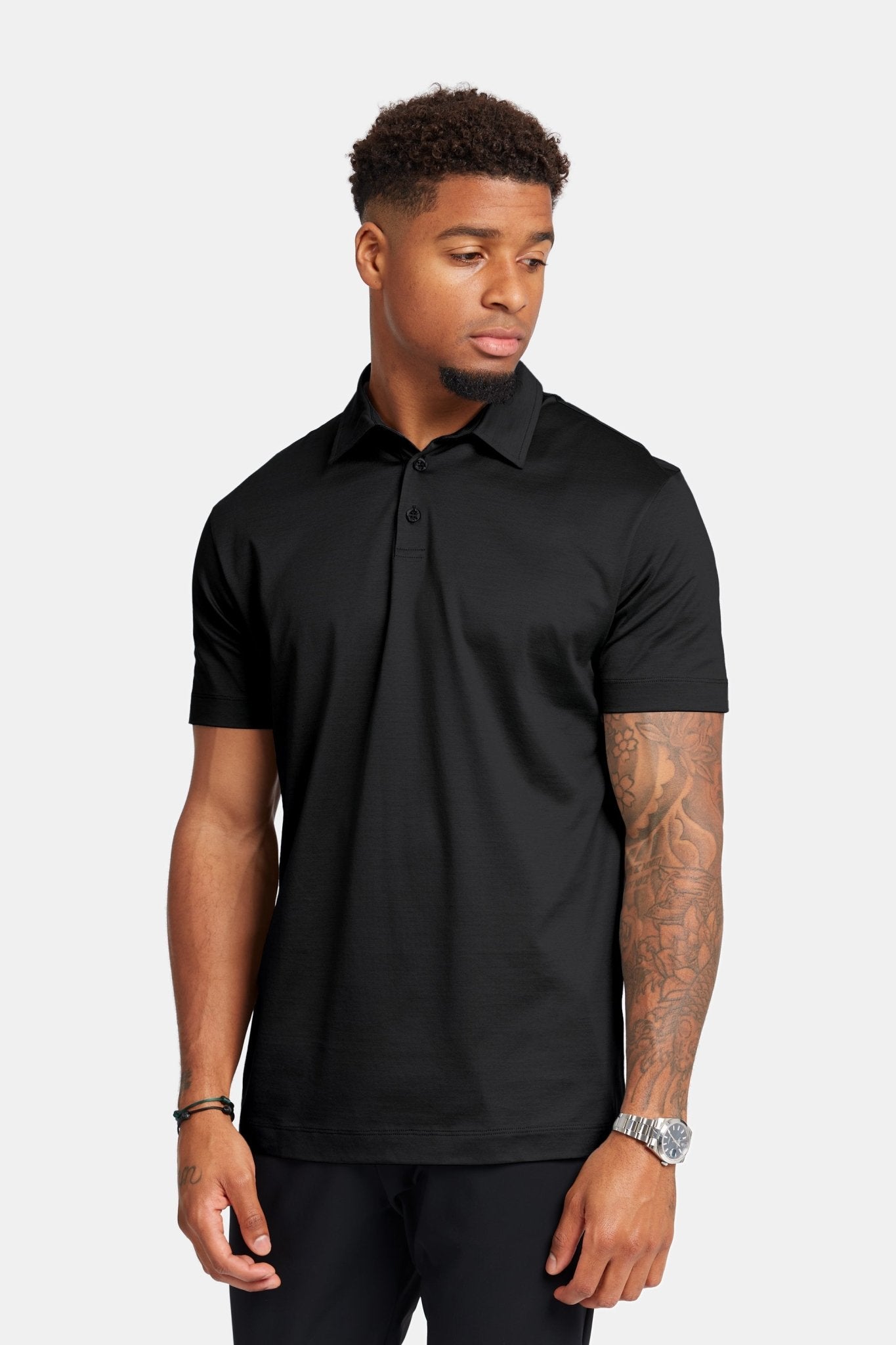 Onyx Black Polo Shirt - DIMANO