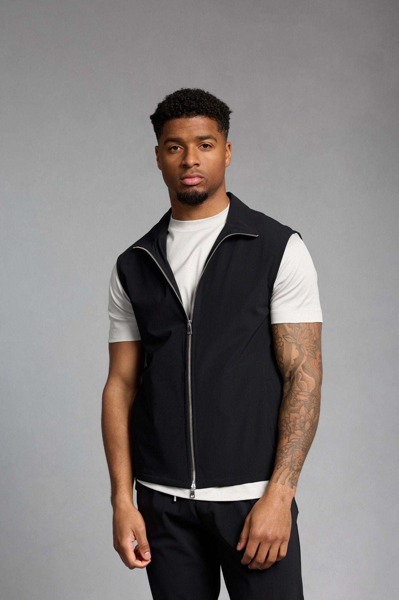 Onyx Black Tech Gilet - DIMANO