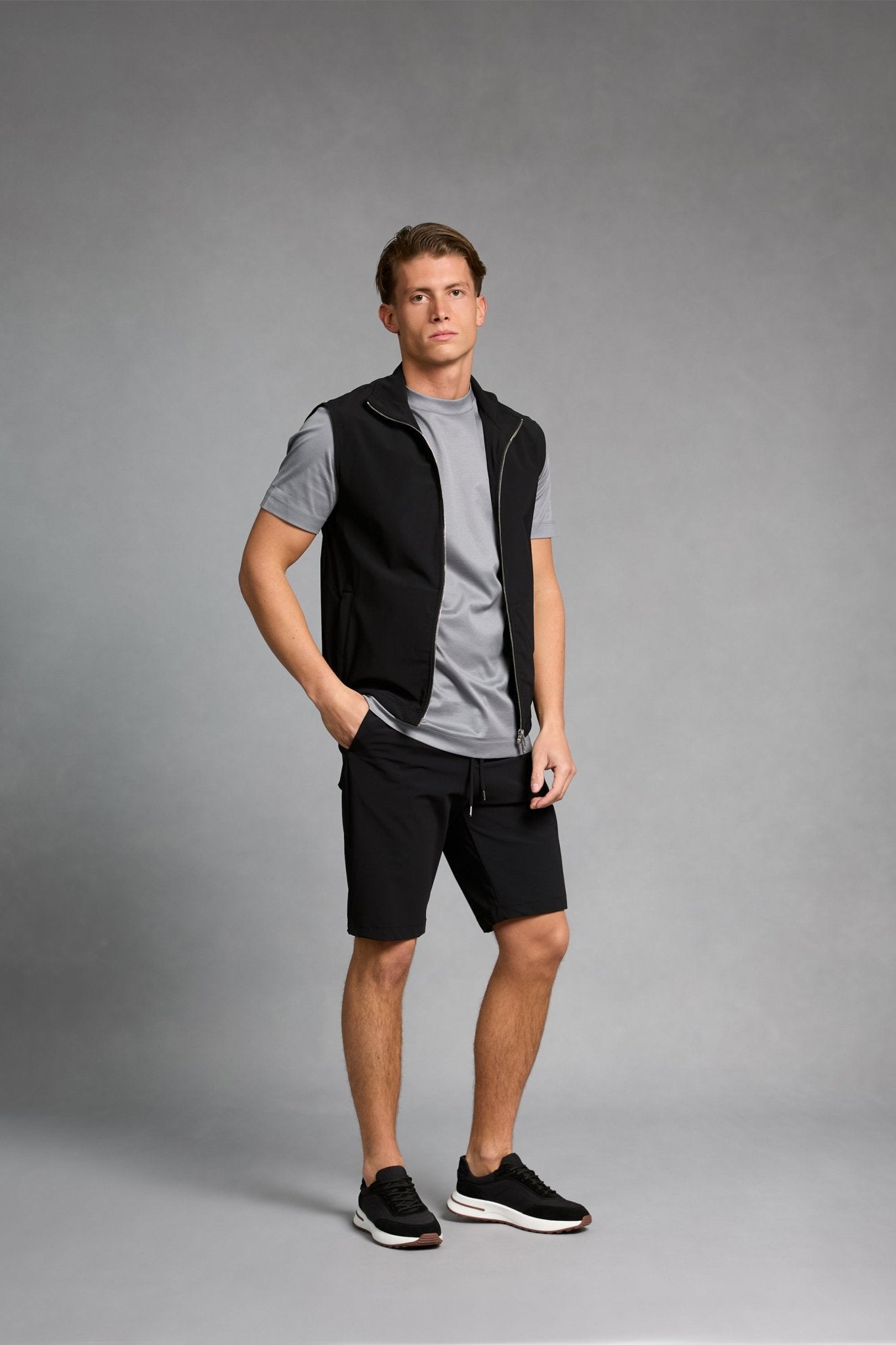Onyx Black Tech Gilet - DIMANO