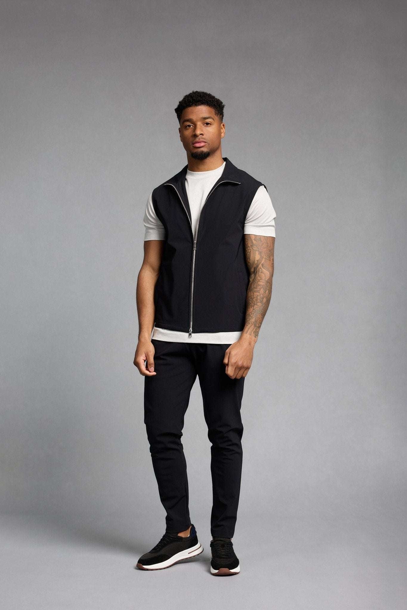 Onyx Black Tech Gilet - DIMANO