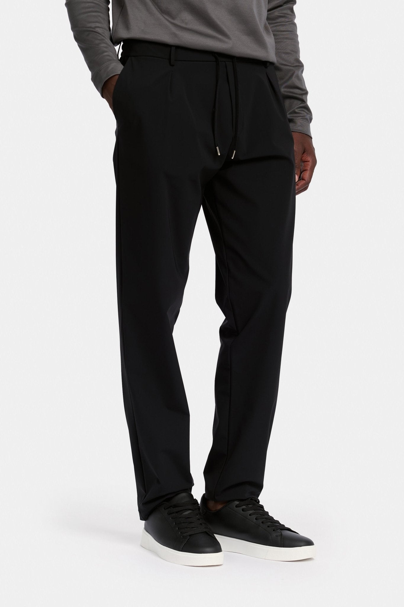 Onyx Black Urban Tech Pants - DIMANO