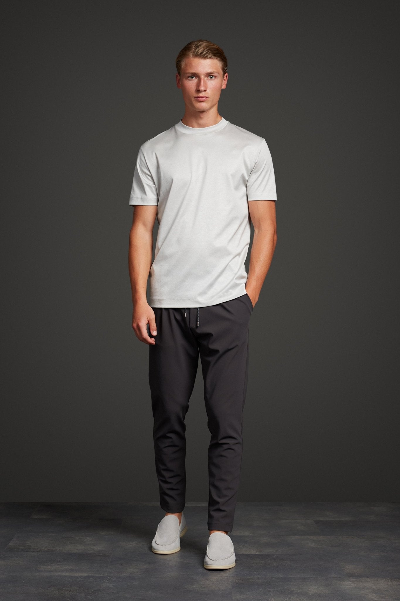 Pearl Grey T-shirt - DIMANO