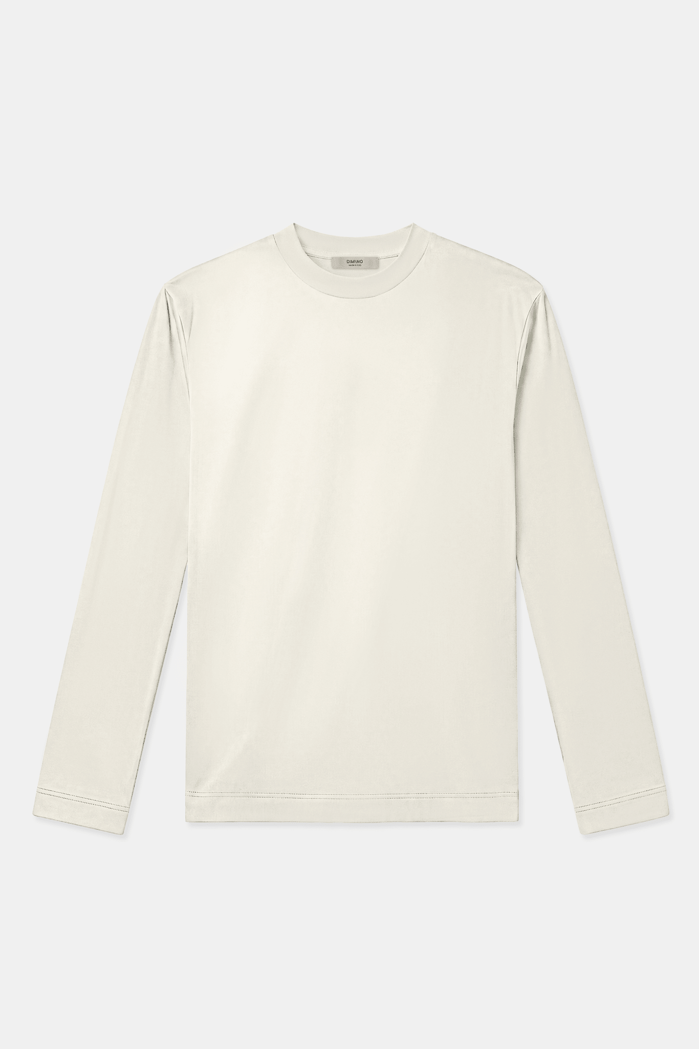 Sand Beige Longsleeve T-shirt - DIMANO
