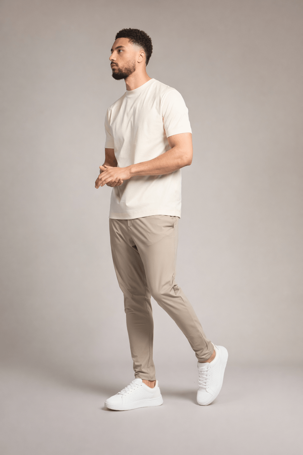 Sand Beige T-shirt - DIMANO