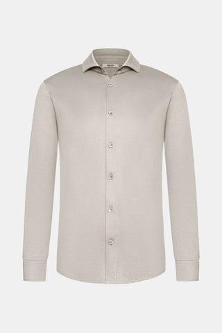 Sandstone Beige Formal Shirt