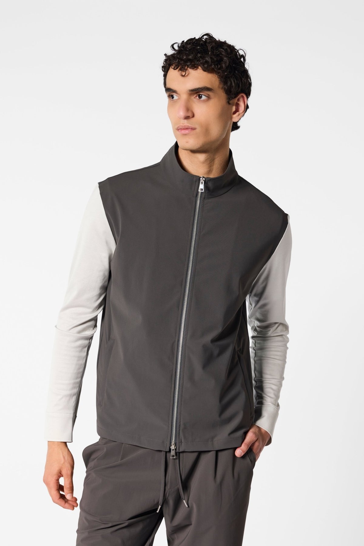 Slate Grey Fuse Tech Vest - DIMANO