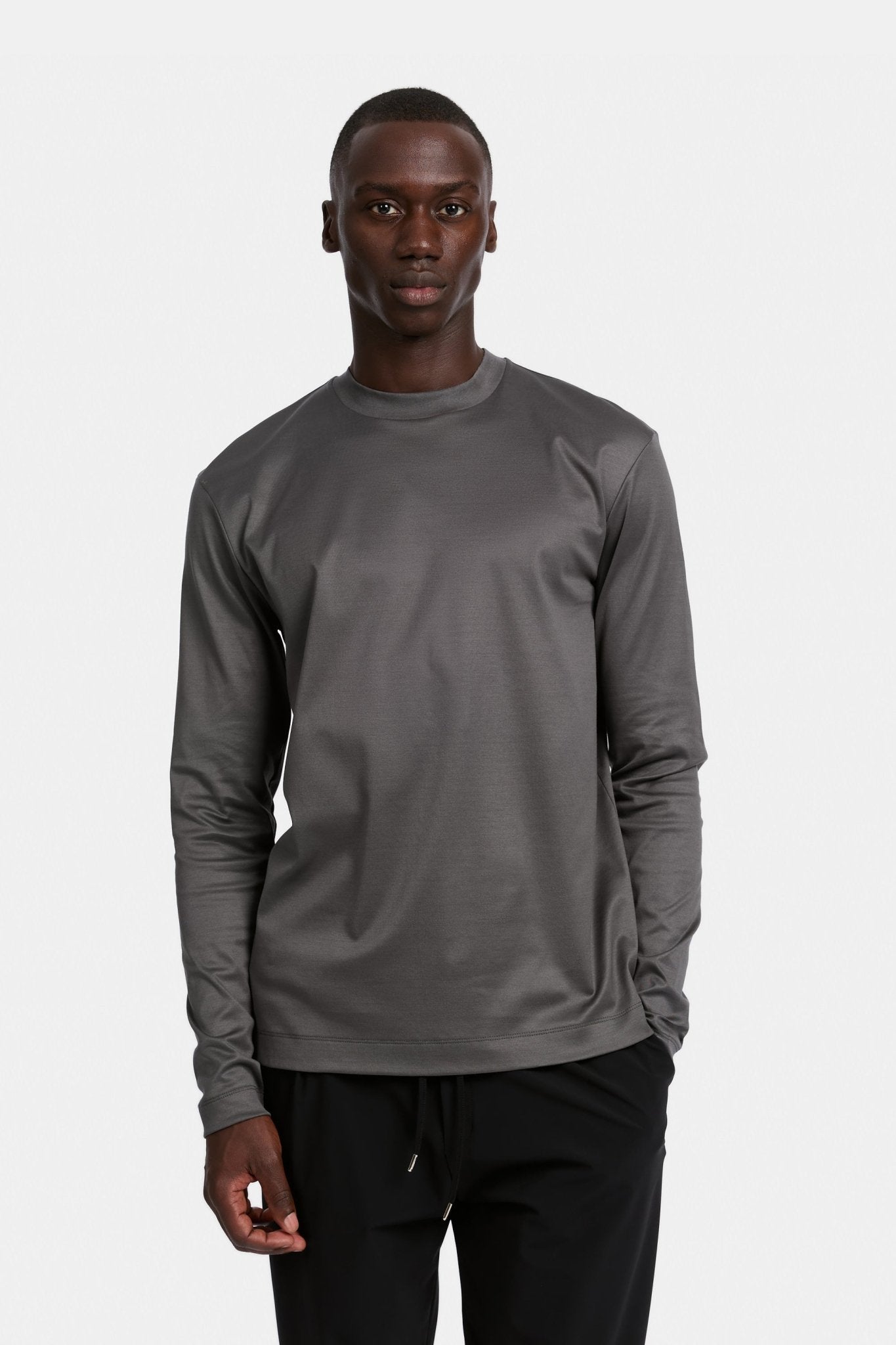 Slate Grey Longsleeve T-shirt - DIMANO