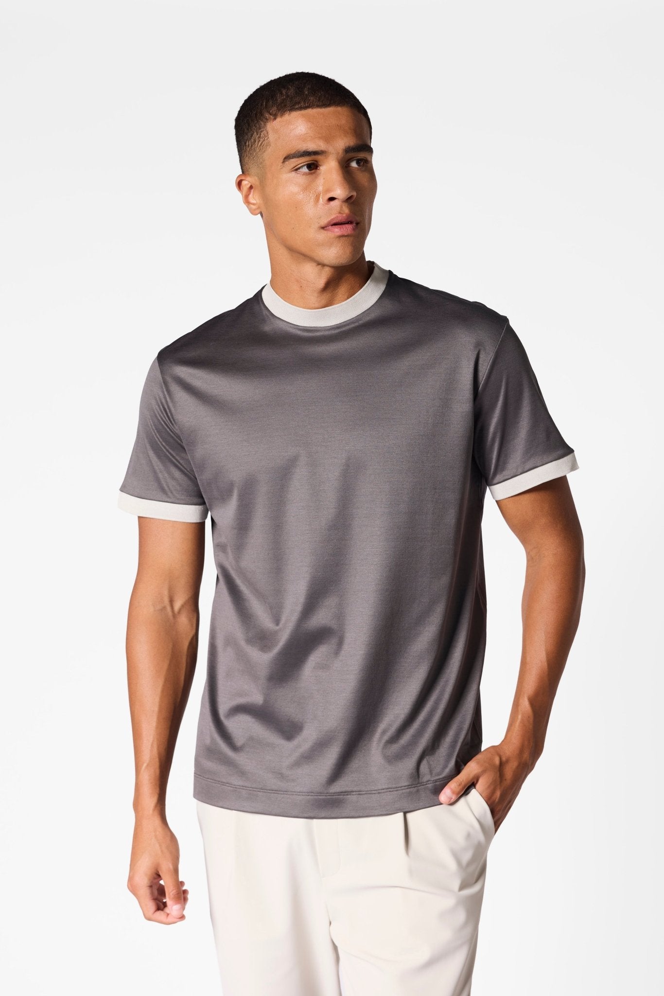 Slate Grey Milano T-shirt - DIMANO