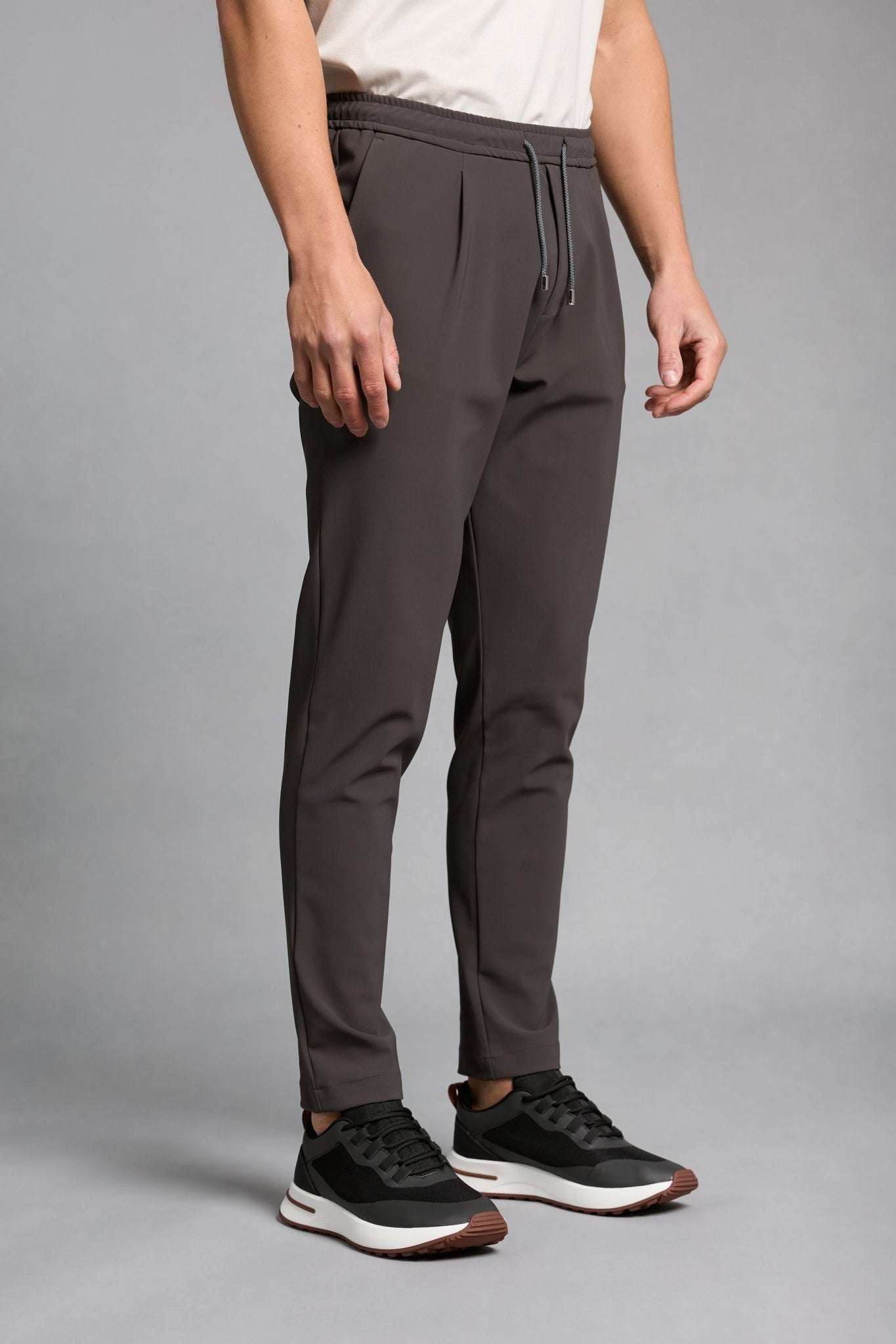 Slate Grey Smart Pants - DIMANO