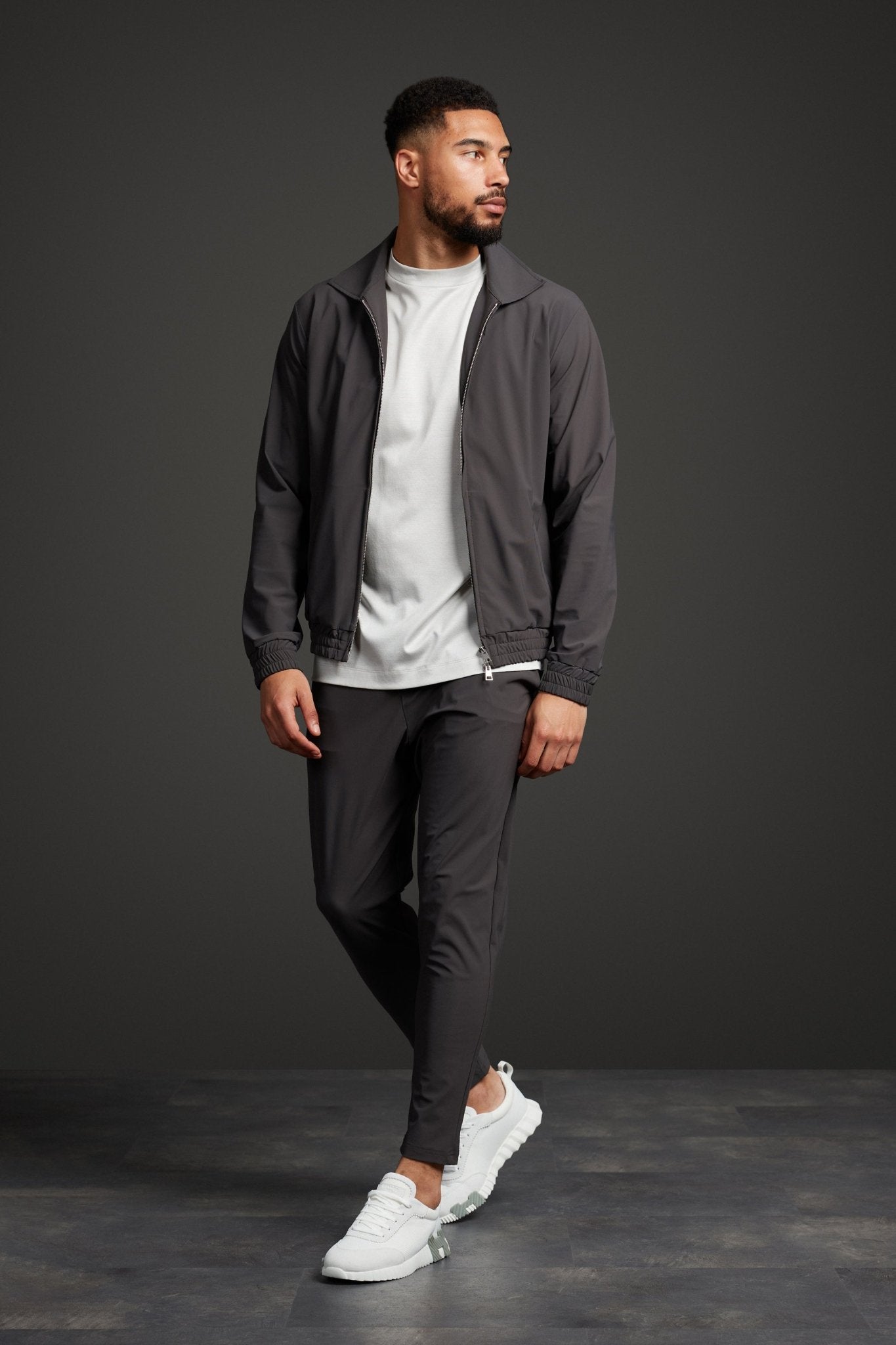 Slate Grey Tech Suit - DIMANO